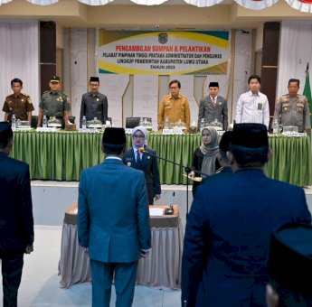 Indah Putri Indriani Lantik 9 Pejabat Pimpinan Tinggi Pratama