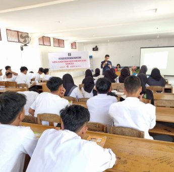 Tim Kanwil Kemenkumham Sulsel Sosialisasikan Bantuan Hukum Gratis ke Kalangan Remaja