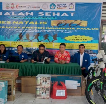 Jalan Santai akan Meriahkan Dies Natalis UKI Paulus Makassar Ke-60 Tahun