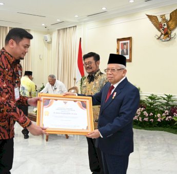 Pacu Sektor Pertanian, Bupati Gowa Terima Penghargaan Adhikarya Pratama dari Kementan