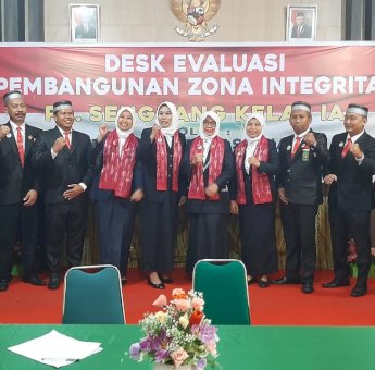 Pengadilan Agama Sengkang Gelar Evaluasi Pelaksanaan Zona Integritas