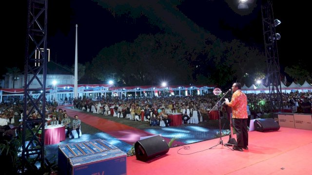 2000 Kepala Desa dan Lembang se-Sulsel Hadiri Gala Dinner di Rujab Gubernur Sulsel