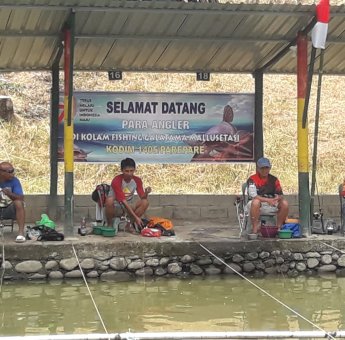 Berhadiah Jutaan Rupiah, Kodim 1405 Parepare Gelar Lomba Mancing Semarakkan HUT RI ke-78