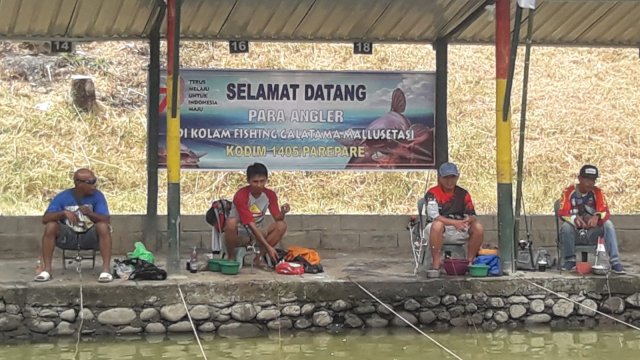 Berhadiah Jutaan Rupiah, Kodim 1405 Parepare Gelar Lomba Mancing Semarakkan HUT RI ke-78