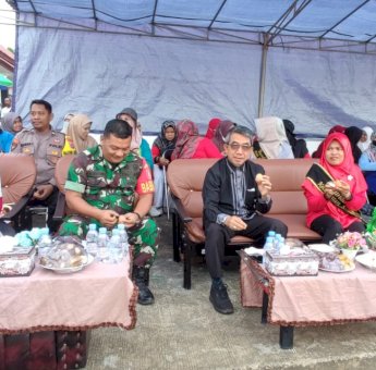 HAN 2023, Pemcam Sangatta Utara Gelar Gerakan Makan Telur dan Lomba Mewarnai