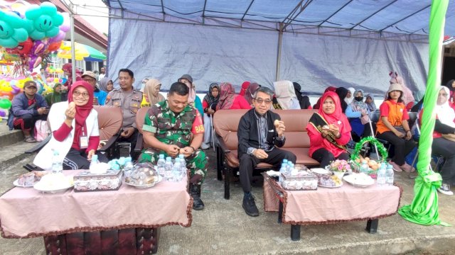 Peringatan Hari Anak Nasional ke-39 tahun di di Halaman Kantor Camat Sangatta Utarq, Sabtu (12/8/2023). (Istimewa)