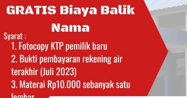 PAM Tirta Karajae Parepare Luncurkan Dua Program Gratis pada Perayaan HUT RI ke-78