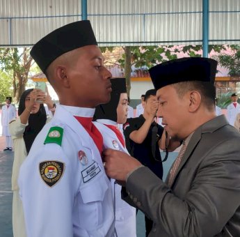 Bupati Selayar Kukuhkan Paskibra, Dandim: Jalankan Amanah Dengan Penuh Tanggungjawab