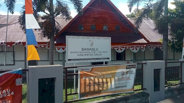 Kantor Bawaslu Sinjai. (Ist)