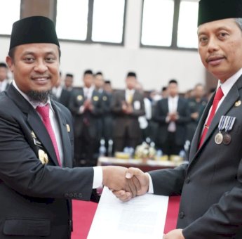 Andi Muhammad Arsjad Resmi Dilantik Sebagai Pj Sekda Provinsi Sulsel