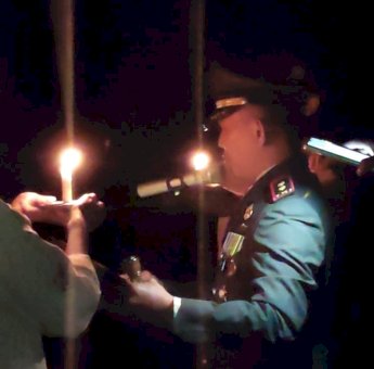 Dandim 1415 Selayar Pimpin Apel Kehormatan dan Renungan Suci di TMP Barugaiya