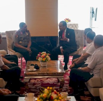 Gubernur Andi Sudirman dan Kepala BNNP Sulsel yang Baru Bertemu, Komitmen Gencarkan Program Bersinar