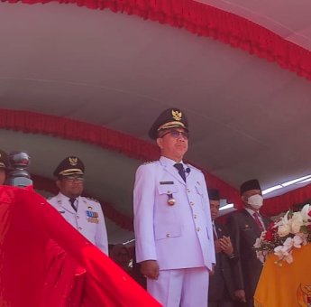 Pemkab Kutim Gelar Upacara Peringatan HUT RI Ke-78