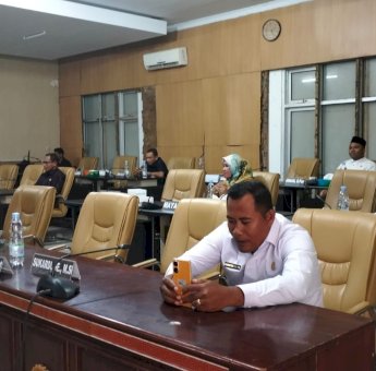 DPRD Wakatobi Dianggap Tak Komitmen, Rapur Jawaban Pemda Terhadap Pandangan Banggar dan Fraksi Tertunda