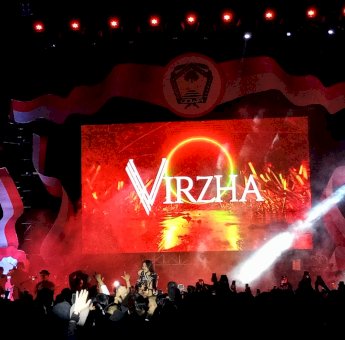 Masyarakat Nikmati Kemeriahan Resepsi Kenegaraan Kemerdekaan RI Tingkat Kabupaten Gowa