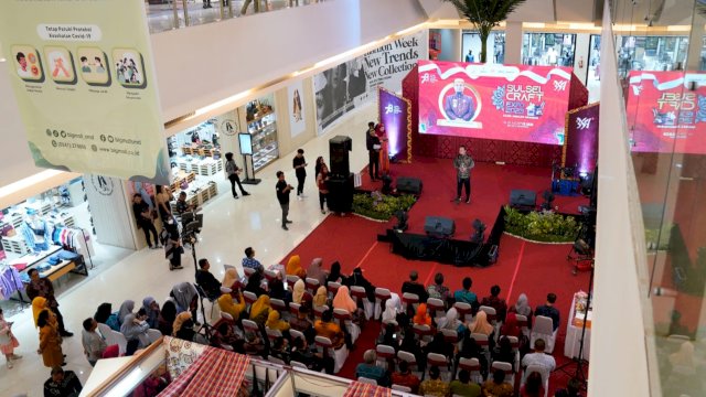 Pembukaan Sulsel Craft EXPO 2023 Sulsel Andalan Indonesia di Big Mall Samarinda, Jumat (18/08/2023). (Istimewa)