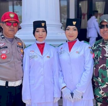 Sukses Kibarkan Merah Putih Lapangan Pemuda Benteng, Pelatih Apresiasi Anggota Paskibraka