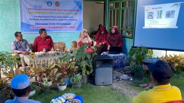 Penjelasan dan Pemaparan Tentang Proses Pembuatan Pestisida Organik dari Urine Kambing.