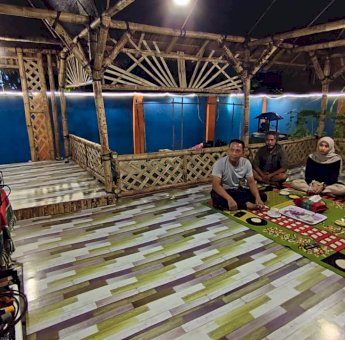 Dukung Timnas Indonesia, Dandim Selayar Gelar Nobar di Rujab