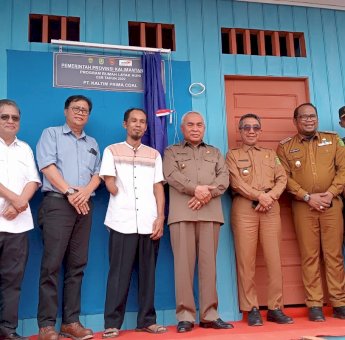 Resmikan PRLH di Kutim, Gubernur Isran Noor Target Angka Kemiskinan Kaltim Dibawah Dua Persen