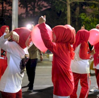 Pengurus PKK Gowa Bergembira Ikuti Ragam Lomba HUT Kemerdekaan RI Ke-78