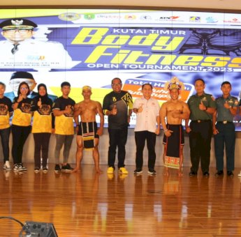 Buka Kutim Body Contest Open Tournament 2023, Kasmidi: Gaungkan Hingga ke Pelosok