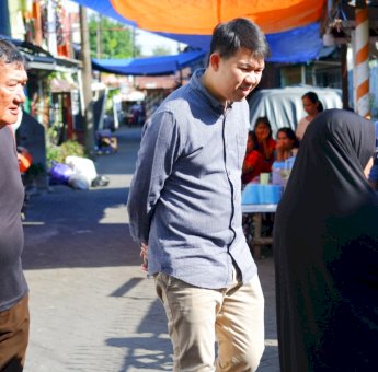 Kundapil di Maccini Gusung, Eric Horas Monitoring dan Pantau Pengerjaan Drainase