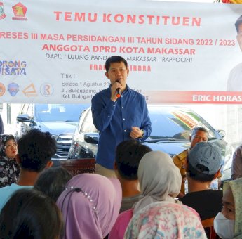 Reses di Kelurahan Bulogading, Eric Horas Tampung Beragam Aspirasi Warga Soal Infrastruktur