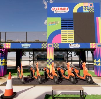 Tampilkan Konsep Classy Lounge, Yamaha Siap Hibur Pengunjung F8 2023