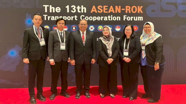 Staf Ahli Kementerian Perhubungan Bidang Logistik, Multimoda dan Keselamatan Perhubungan, Robby Kurniawan didaulat menjadi Ketua Delegasi Indonesia pada pertemuan The 13 th ASEAN-ROK Transport Cooperation Forum (13 th TCF) 2023. (Foto: Istimewa)