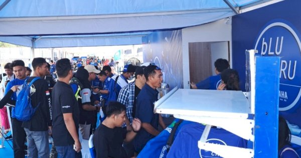 Puncak Event bLU cRU Yamaha Sunday Race Jadi Magnet Perhatian di Mandalika