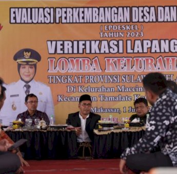 Danny Pomanto Optimis Maccini Sombala Wakili Sulsel dalam Lomba Kelurahan Berprestasi Tingkat Nasional