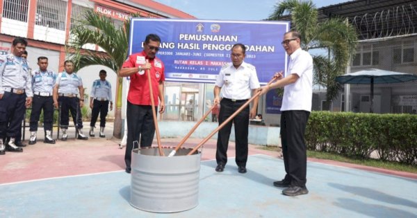 Hari Anti Narkotika Internasional, Pemkot Makassar-BNN dan Kemenkumham Nyatakan Perang Atas Narkoba