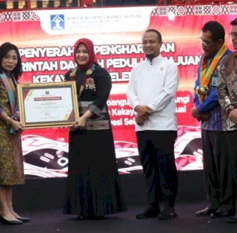 Aktif Bangun Kekayaan Intelektual, Makassar Raih Penghargaan dari Kemenkumham RI