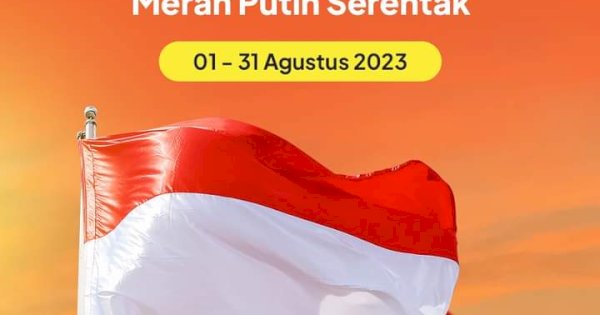 Semarakkan HUT Kemerdekaan, Pemkot Parepare Ajak Masyarakat Serentak Kibarkan Bendera Merah Putih