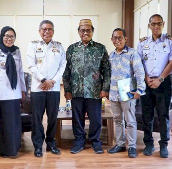 Taufan Pawe Terima Kunjungan Rektor IAIN Parepare Bahas Rencana Alih Status jadi UIN