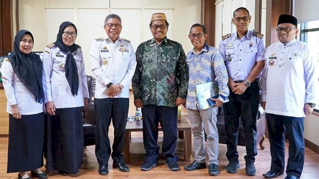 Taufan Pawe Terima Kunjungan Rektor IAIN Parepare Bahas Rencana Alih Status jadi UIN