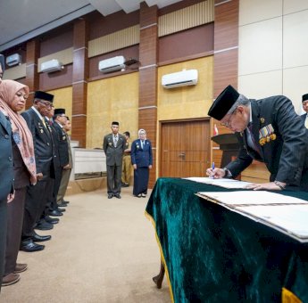 Wali Kota Parepare Lantik 12 Pejabat, Pesankan Bagian Dari Kemajuan Organisasi Pemerintahan