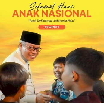 Wali Kota Taufan Pawe Ucapkan Selamat Hari Anak Nasional 2023