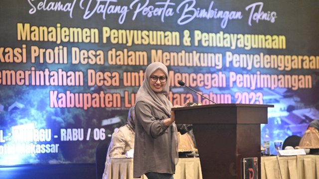 Bupati Luwu Utara Indah Putri Indriani.