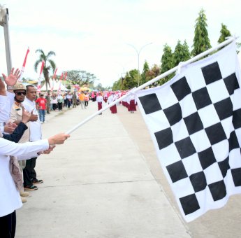 86 Tim Meriahkan Gerak Jalan Indah Di Luwu Utara, Ini Daftar Juaranya