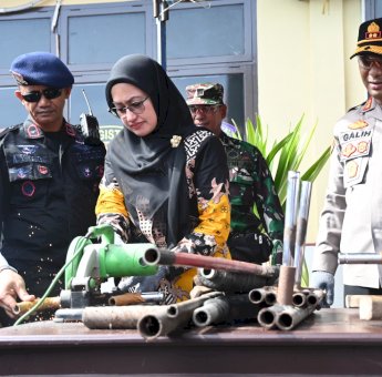Musnahkan Barang Bukti, IDP: Keamanan Syarat Mutlak Pembangunan Daerah