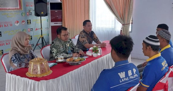 Tim Kanwil Kemenkumham Sulsel Monitoring Pelayanan Bantuan Hukum di Palopo dan Luwu