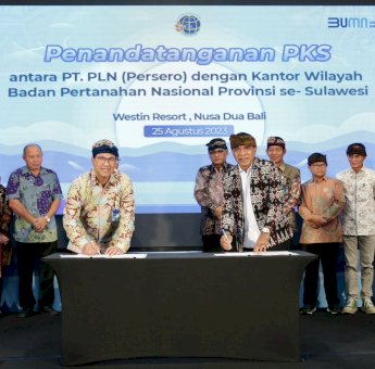 Gandeng ATR/BPN, PLN Dorong Aset Kelistrikan di Sulawesi Tersertifikasi 100 Persen