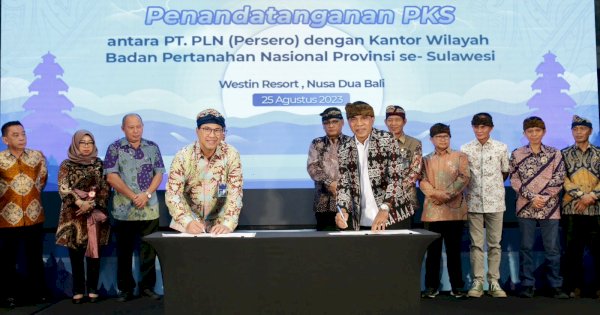 Gandeng ATR/BPN, PLN Dorong Aset Kelistrikan di Sulawesi Tersertifikasi 100 Persen