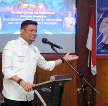 Bupati Gowa : Perubahan Polres Menuju Tipe C Harus Didukung