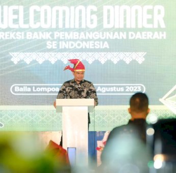 Balla Lompoa Saksi Pertemuan Pimpinan Bank Pembangunan Daerah Se-Indonesia