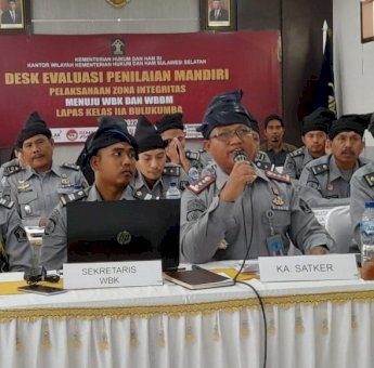 Kanwil Kemenkumham Sulsel Turunkan Pendamping Dukung Lapas Bulukumba Meraih WBK