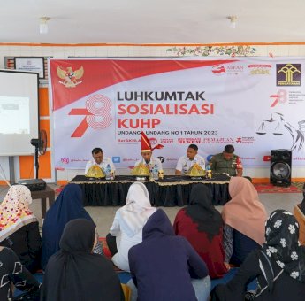 Enam Kabupaten dan Kota Jadi Sasaran Sosialisasi KUHP Baru di Wilayah Kemenkumham Sulsel