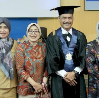 Hadiri Pengukuhan Guru Besar Prof Asri Jaya, Indira Yusuf Ismail Sampaikan Dukungan Penuh
